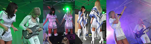 PLATINUM LIVE ABBA TRIBUTE band Cheam festival